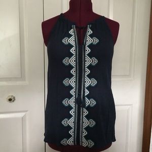 Boho Embroidered Top